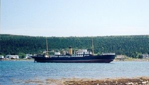 SS Kyle; at Riverhead, Harbour Grace, in 1999
